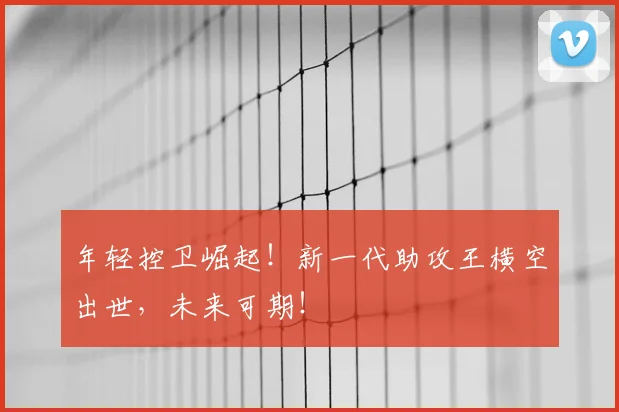 年轻控卫崛起！新一代助攻王横空出世，未来可期！