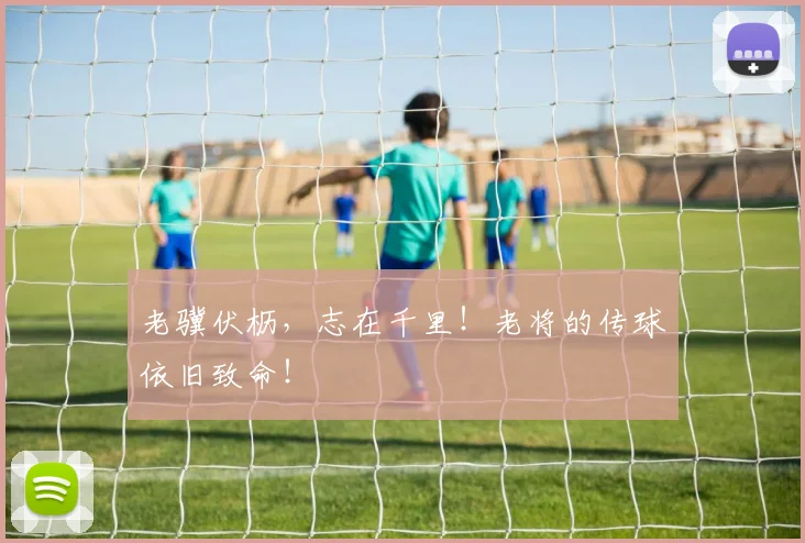 老骥伏枥，志在千里！老将的传球依旧致命！